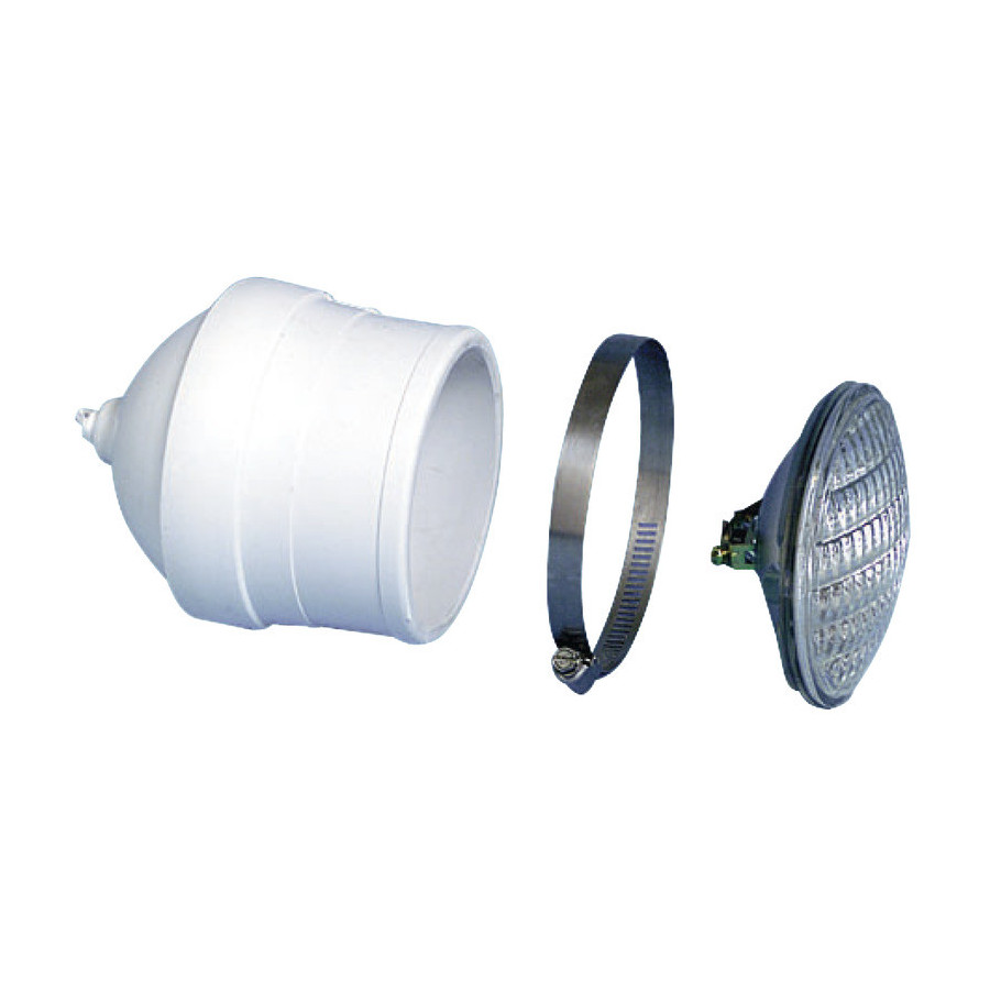 Paire de spots à encastrer en paroi équipés d’ampoule étanche Sealed Beam de 4’’ 