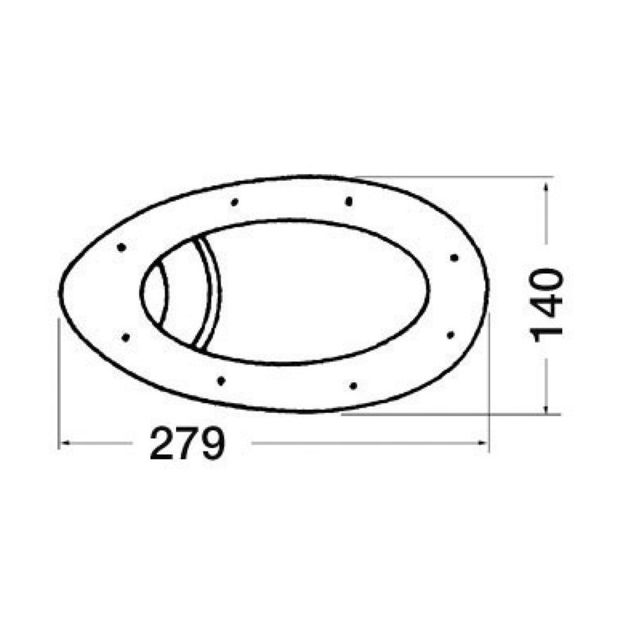 Paire de spots à encastrer en paroi équipés d’ampoule étanche Sealed Beam de 4’’ 