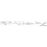 Coinceurs CLAMCLEATS Trapeze Silver