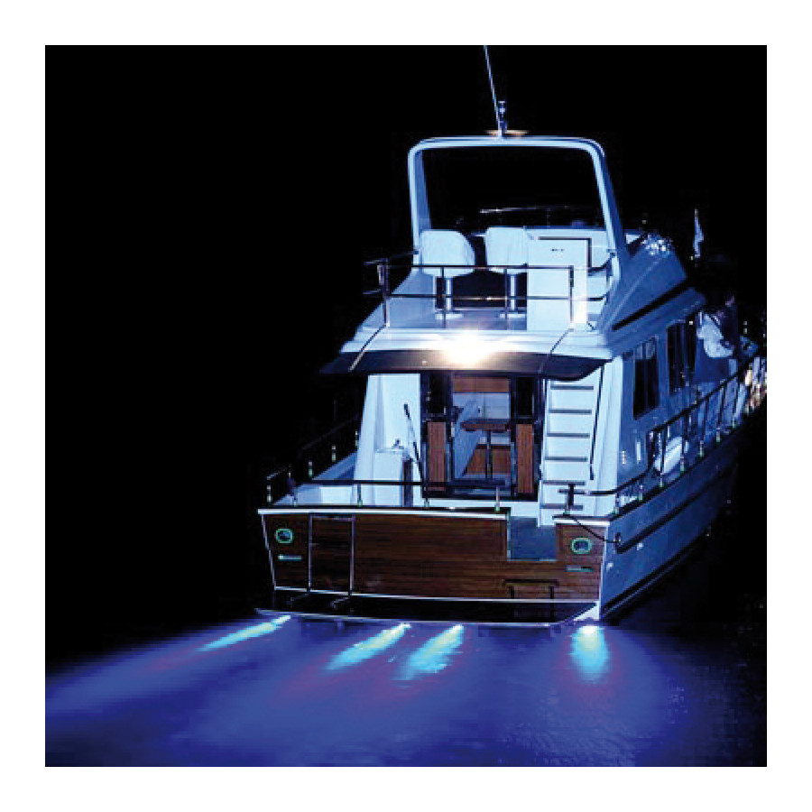 Projecteur sous-marin LED pour passerelles  / miroir de poupe / carène 