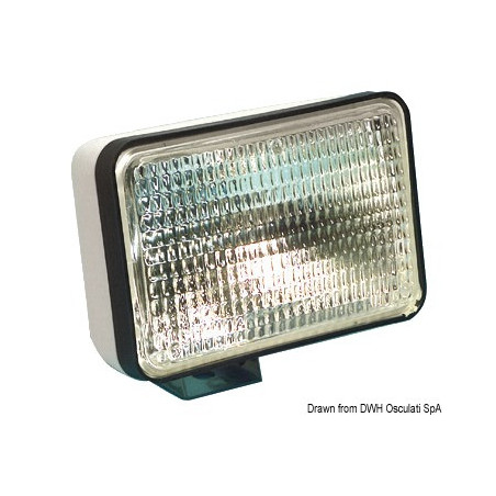 Projecteur imperméable avec ampoule halogène étanche Sealed Beam
