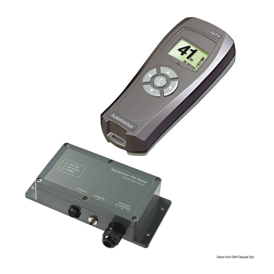 Clavier up/down et compteur de mètres LEWMAR, fonctions avancées Variante ou Accessoires Réduit:02.357.02