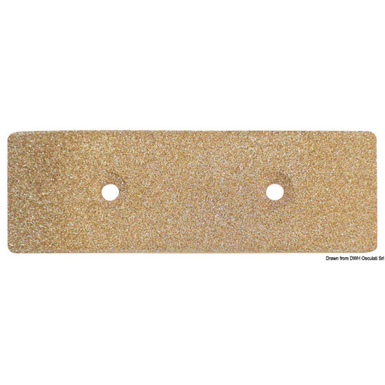 Plaque de masse Groundplate avec bulonnerie 