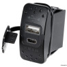 Prise de courant avec double USB