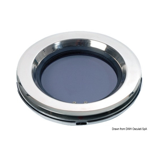 Hublot rond LEWMAR en inox AISI 316 