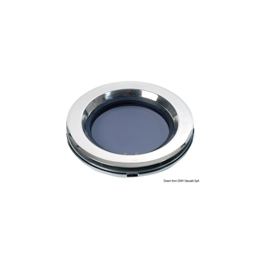 Hublot rond LEWMAR en inox AISI 316 