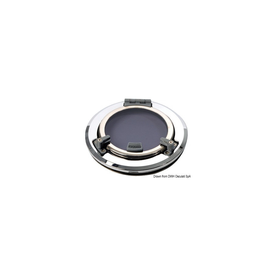 Hublot rond LEWMAR en inox AISI 316 