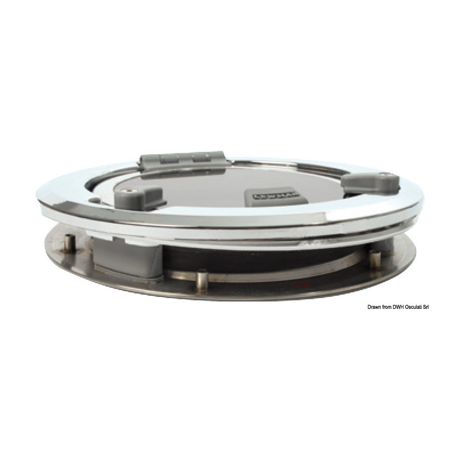 Hublot rond LEWMAR en inox AISI 316 