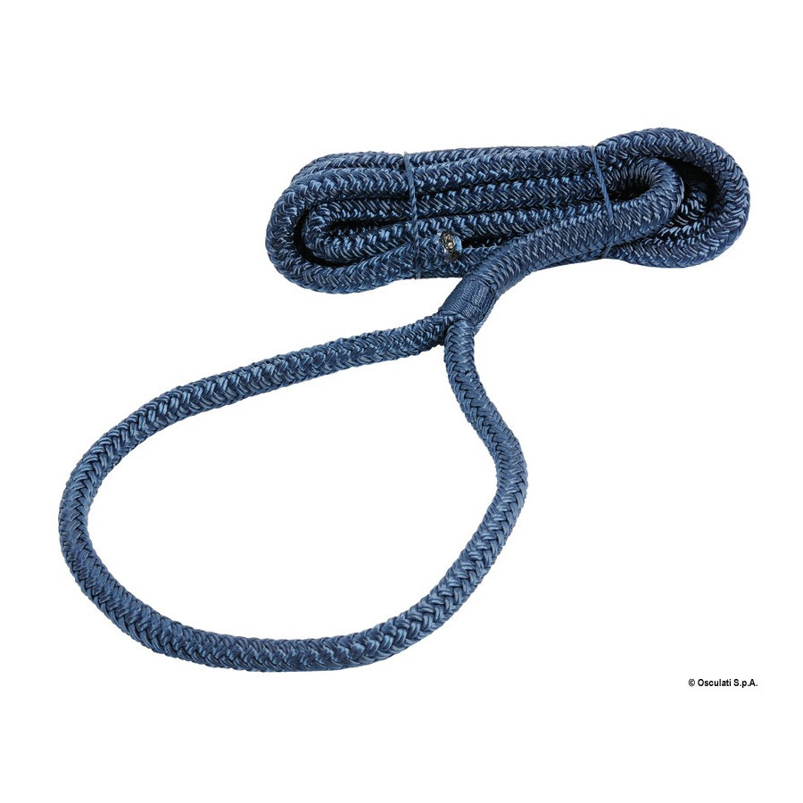 Bouts en polyester haute résistance pour fixation pare-battage avec oeillet 