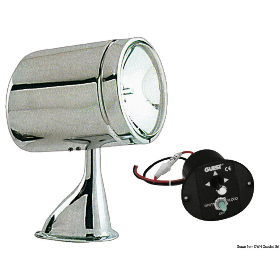 Projecteur télécommandé GUEST Variante ou Accessoires Réduit:Guest Modèle 5" 12 V *13.346.12*