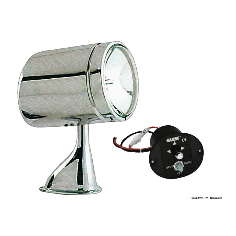 Projecteur télécommandé GUEST Variante ou Accessoires Réduit:Guest Modèle 5" 12 V *13.346.12*