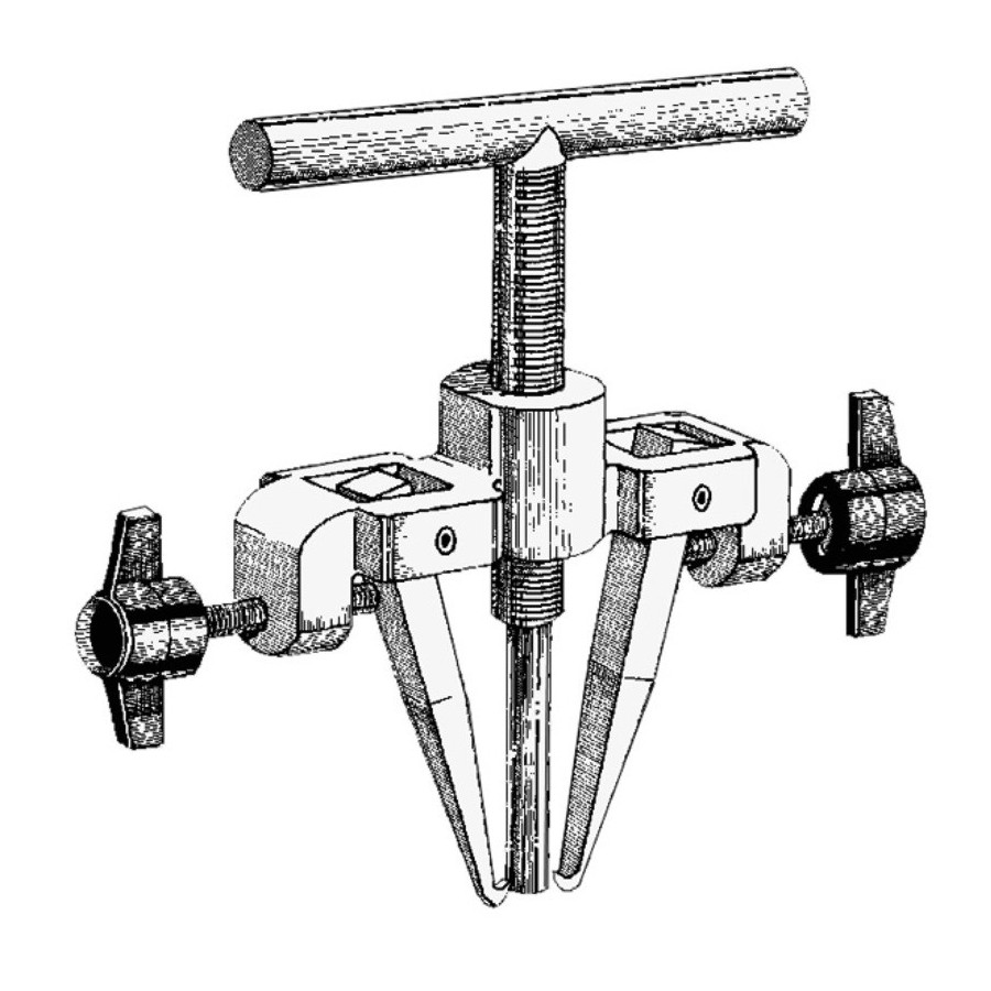 Extracteurs en inox pour roues en néoprène Variante ou Accessoires Réduit:16.191.01