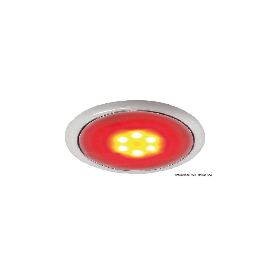 Plafonnier LED sans encastrement Day/Night 