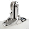 Base en inox pour tauds avec support en EPDM pour canots