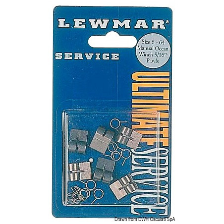 Articles LEWMAR pour la maintenance périodique