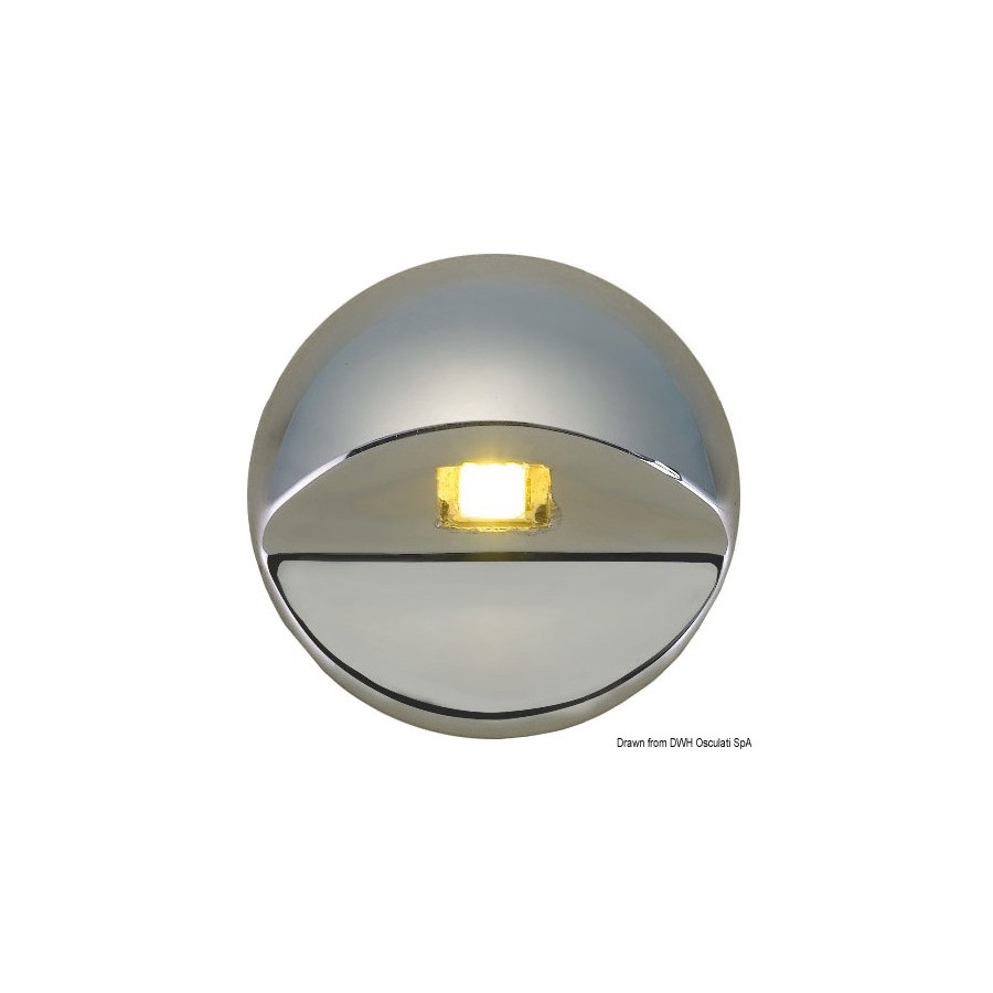 Lumière de courtoisie LED à encastrer Alcor - éclairage en bas 