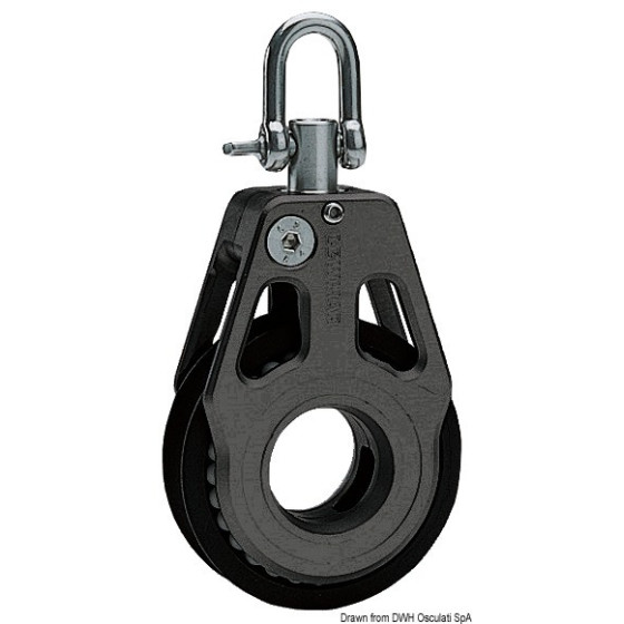 Poulies LEWMAR Racing de 80 mm Variante ou Accessoires Réduit:68.511.80