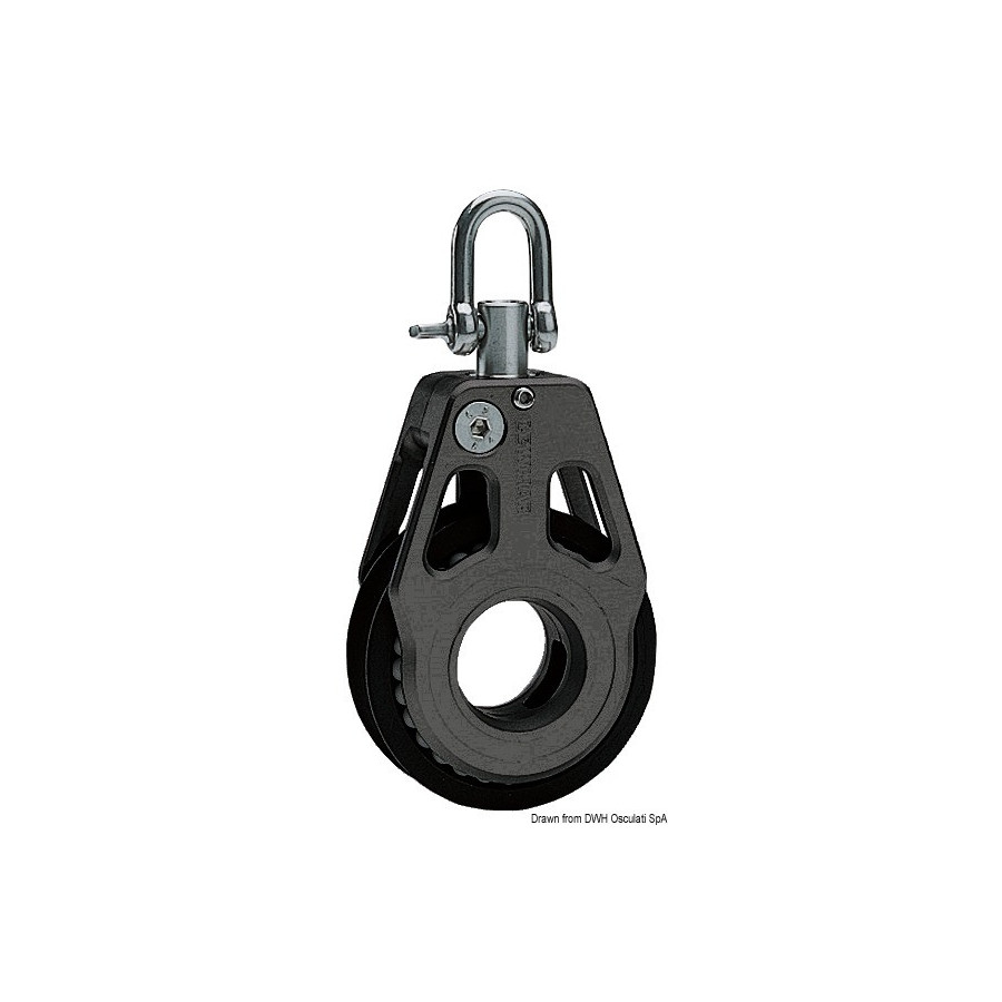 Poulies LEWMAR Racing de 80 mm Variante ou Accessoires Réduit:68.511.80