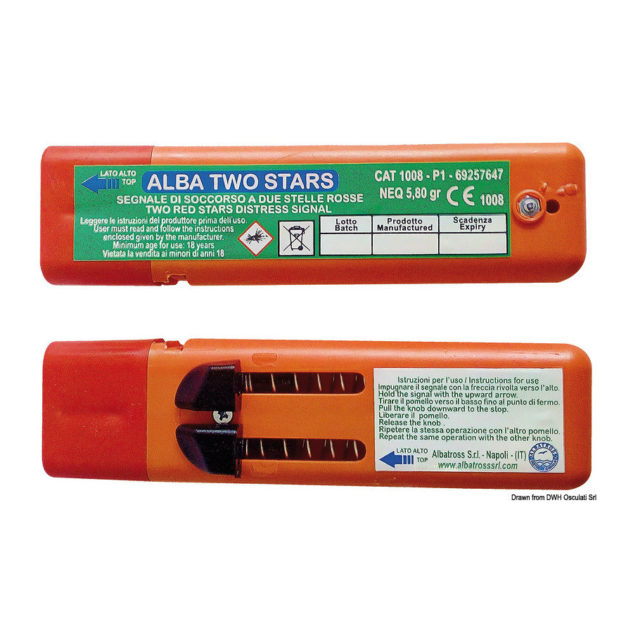 Signal 2 étoiles ALBA 