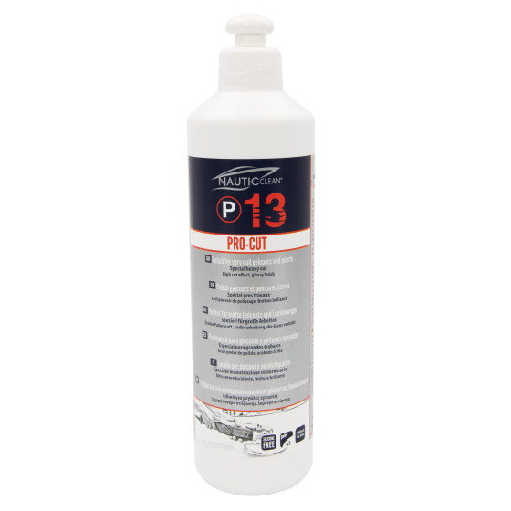  Polish pro-cut Nautic Clean N° 13 - 500 ml  Variante ou Accessoires Réduit: Polish pro-cut Nautic Clean N° 13 - 500 ml 