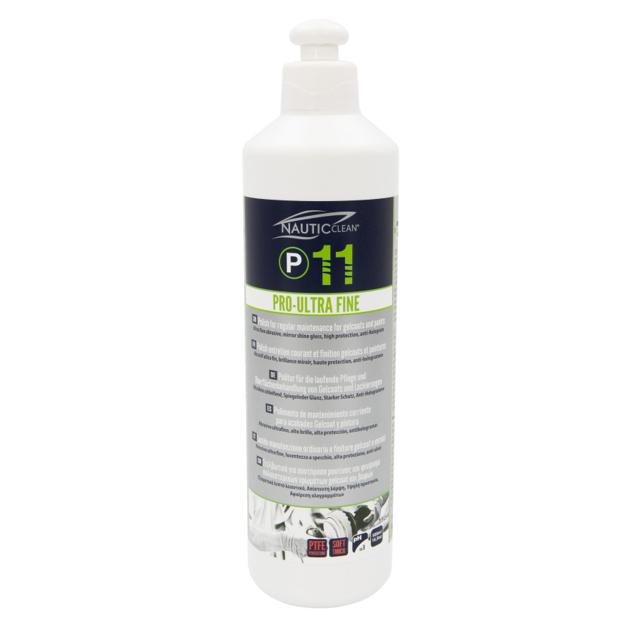  Polish pro Ultra-fine Nautic Clean N° 11 - 500 ml  Variante ou Accessoires Réduit: Polish pro Ultra-fine Nautic Clean N° 11 - 5