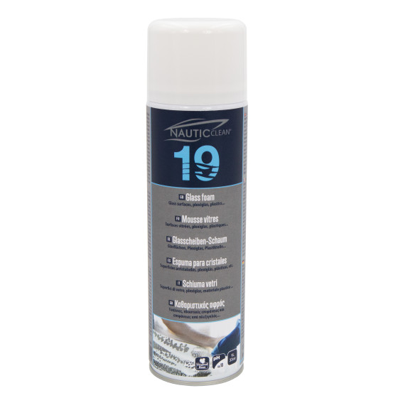  19 MOUSSE VITRES 500 ml (aérosol) PaE Variante ou Accessoires Réduit: 19 MOUSSE VITRES 500 ml (aérosol) PaE