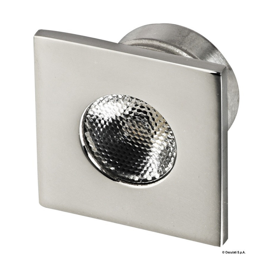 Plafonnier LED à encastrer - éclairage frontal 