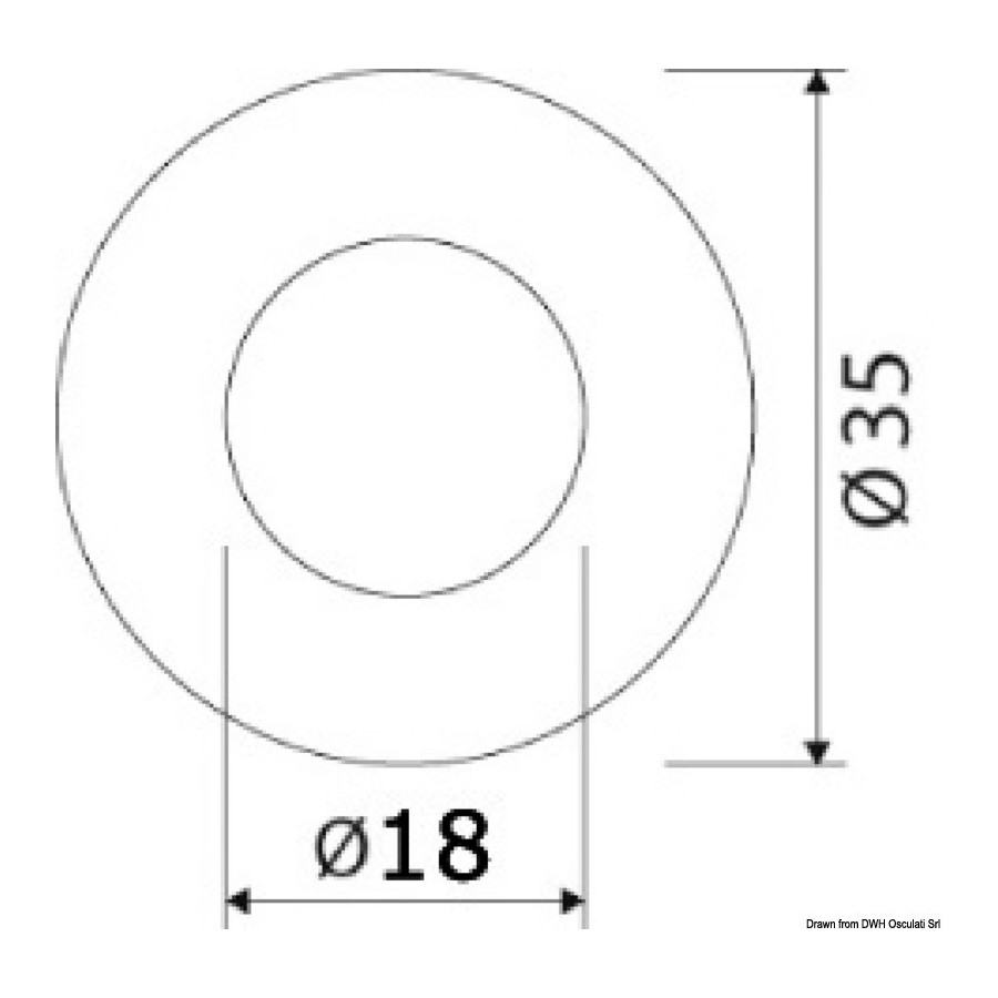 Plafonnier LED à encastrer - éclairage frontal 
