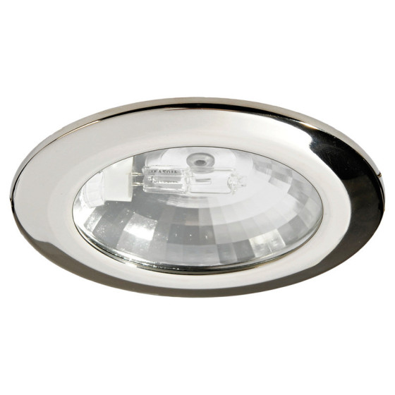 Plafonnier halogène à encastrer Asterope Variante ou Accessoires Réduit:avec reflecteur poli miroir *13.434.01*