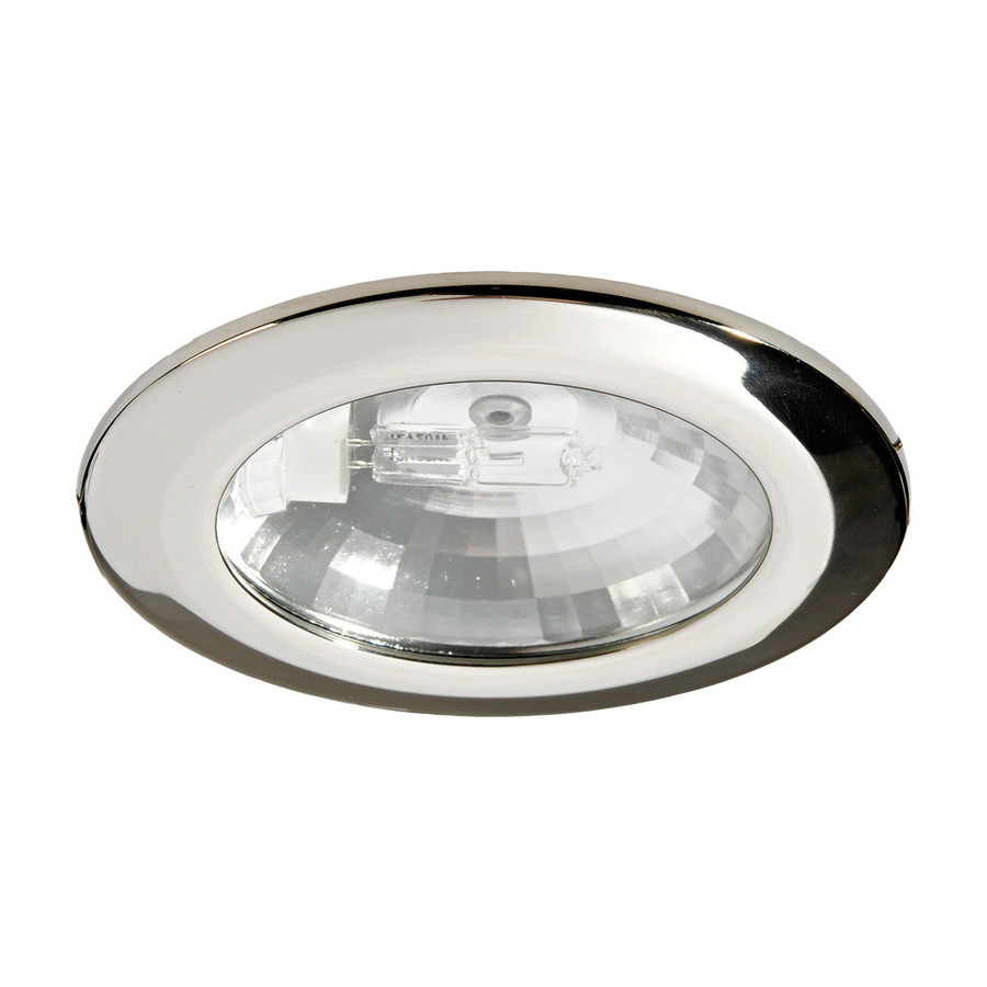 Plafonnier halogène à encastrer Asterope Variante ou Accessoires Réduit:avec reflecteur poli miroir *13.434.01*