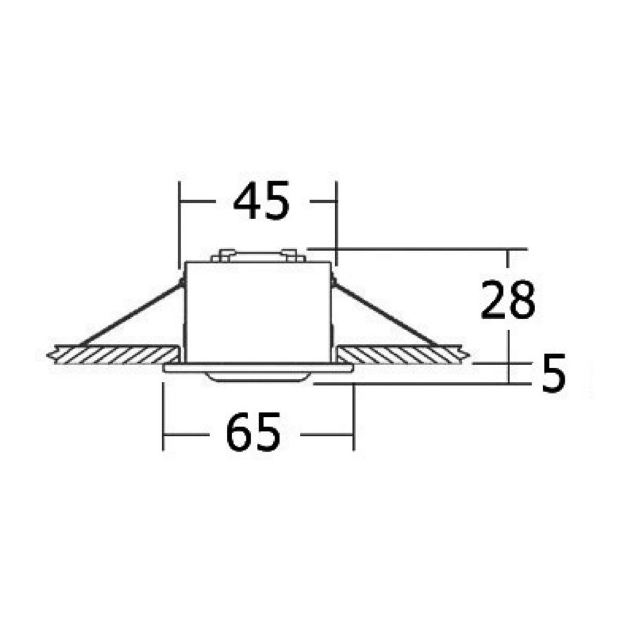 Spot LED orientable compact ALTAIR 
