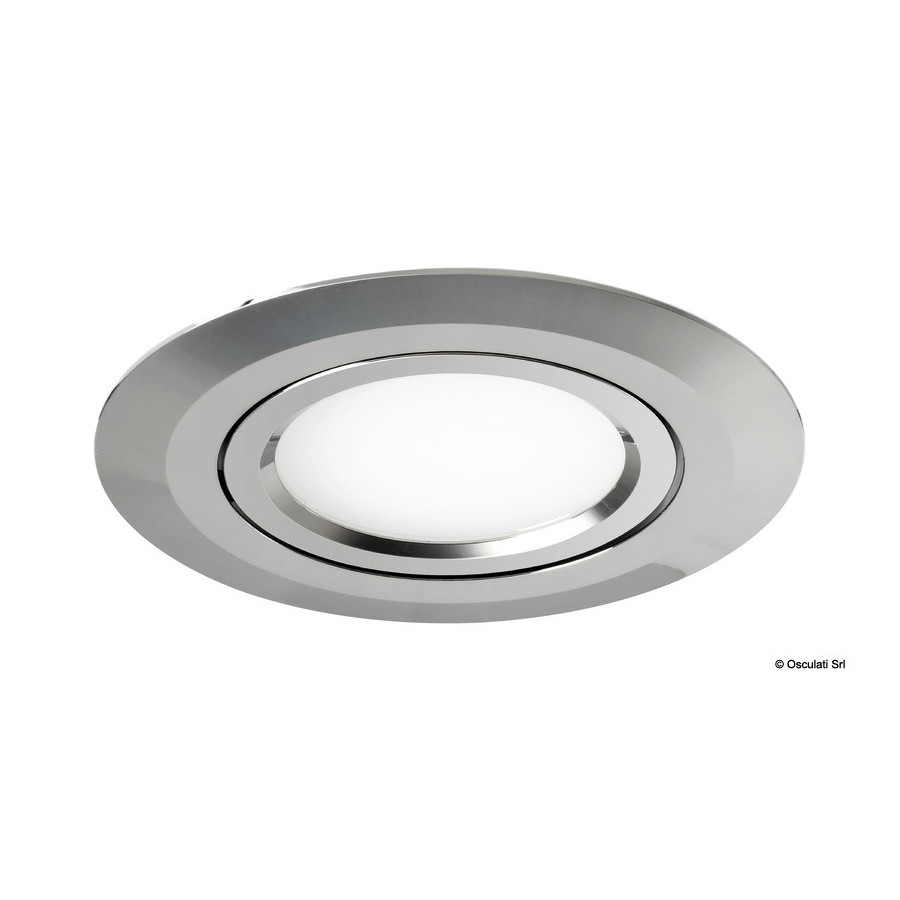 Plafonnier LED intégrable et orientable Variante ou Accessoires Réduit:encastrer LED orientable lumière chaude 2W *13.437.20*