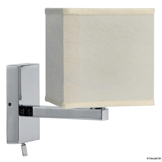 Spot tête de lit FORESTI E SUARDI articulé en laiton moulé sous pression 