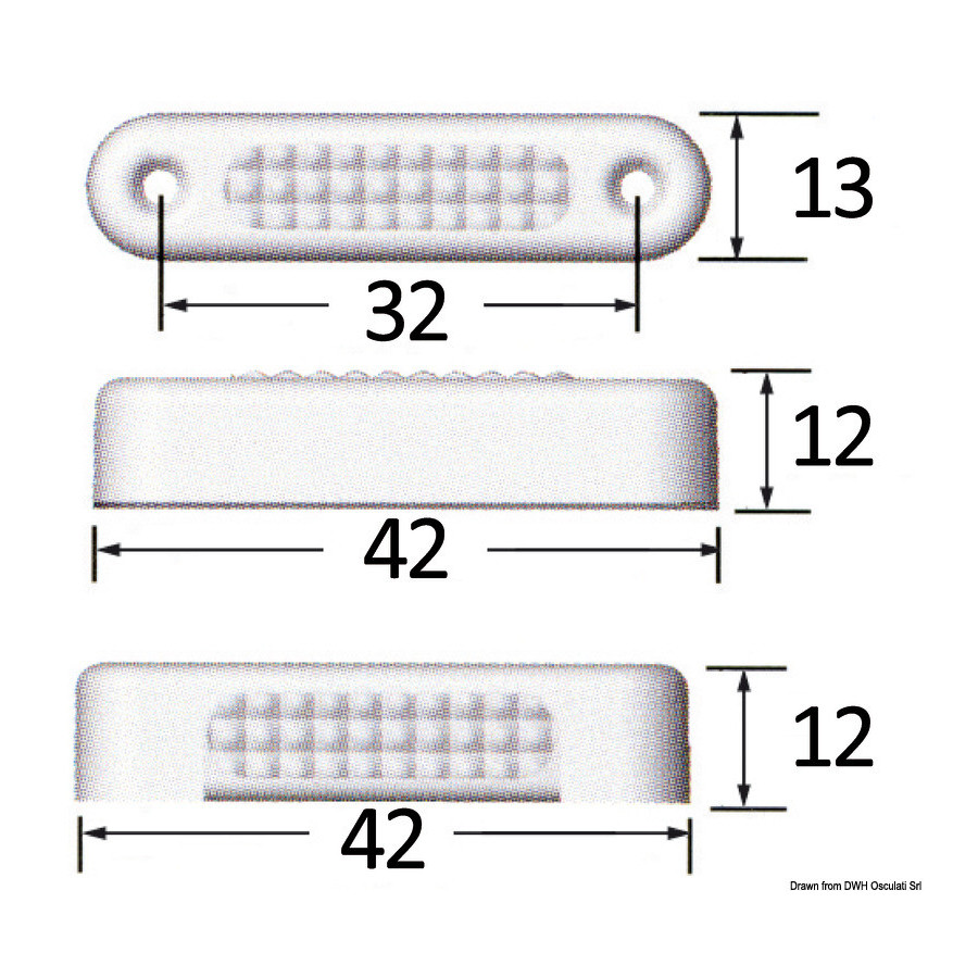 Lumière de courtoisie LED ATTWOOD 
