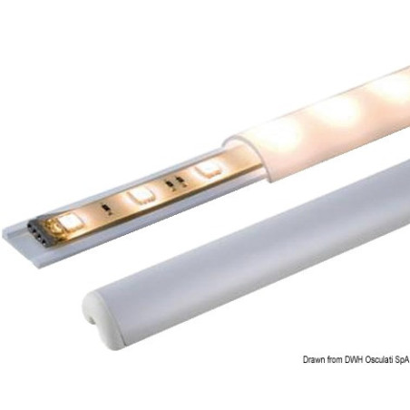 Profil pour englober les bandes de LED