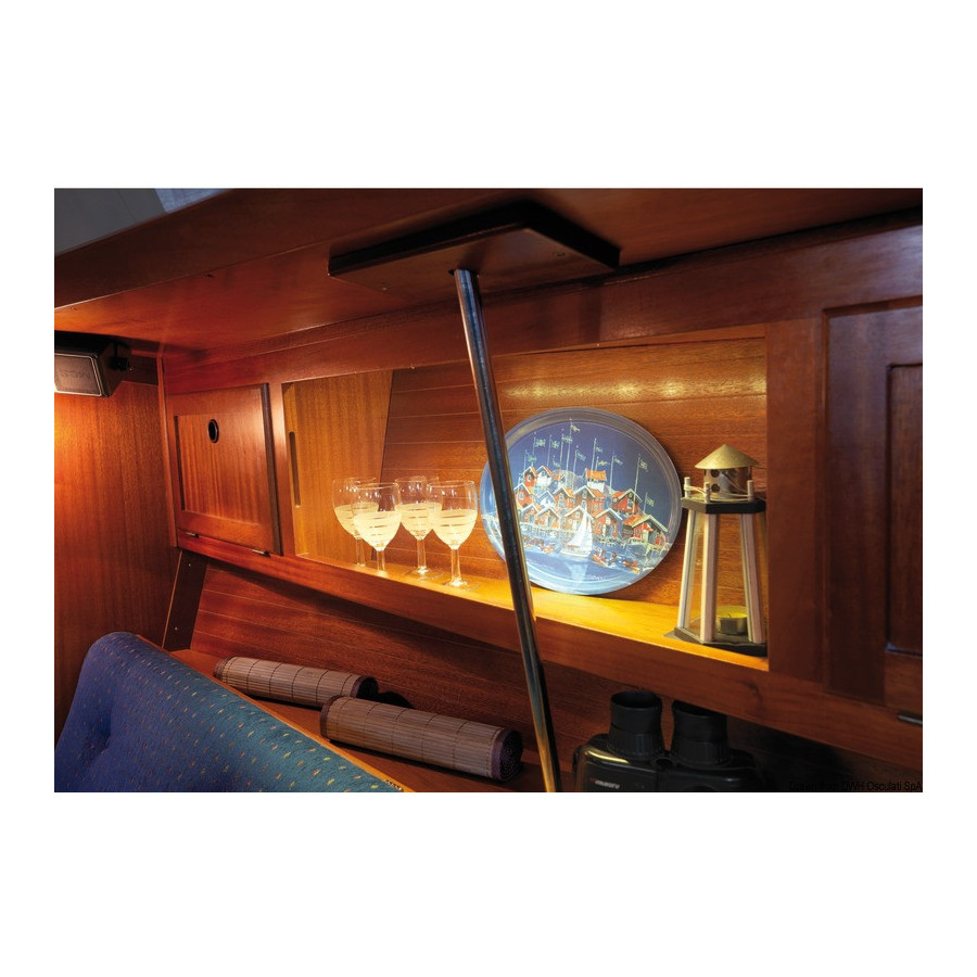 Barrette lumineuse LED BATSYSTEM U-Pro-System avec interrupteur incorporé 