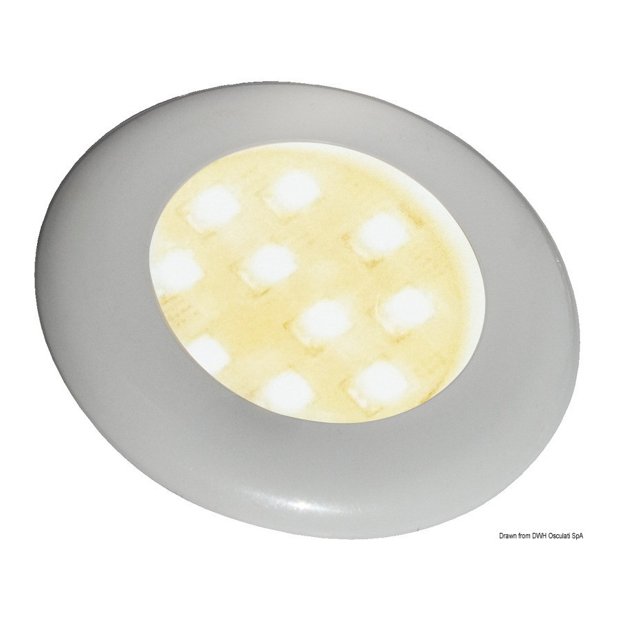 Plafonnier LED à encastrer BATSYSTEM Nova II Variante ou Accessoires Réduit:Batsystem Nova 2 blanc *13.877.60*