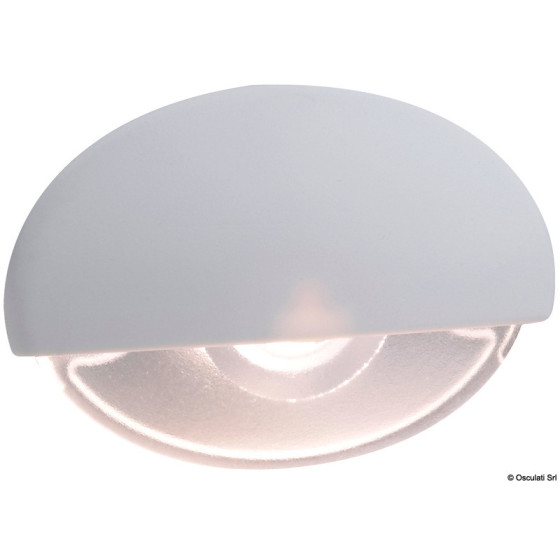 Lumière de courtoisie LED à encastrer BATSYSTEM Steeplight - éclairage en bas Variante ou Accessoires Réduit:Steeplight blanche 