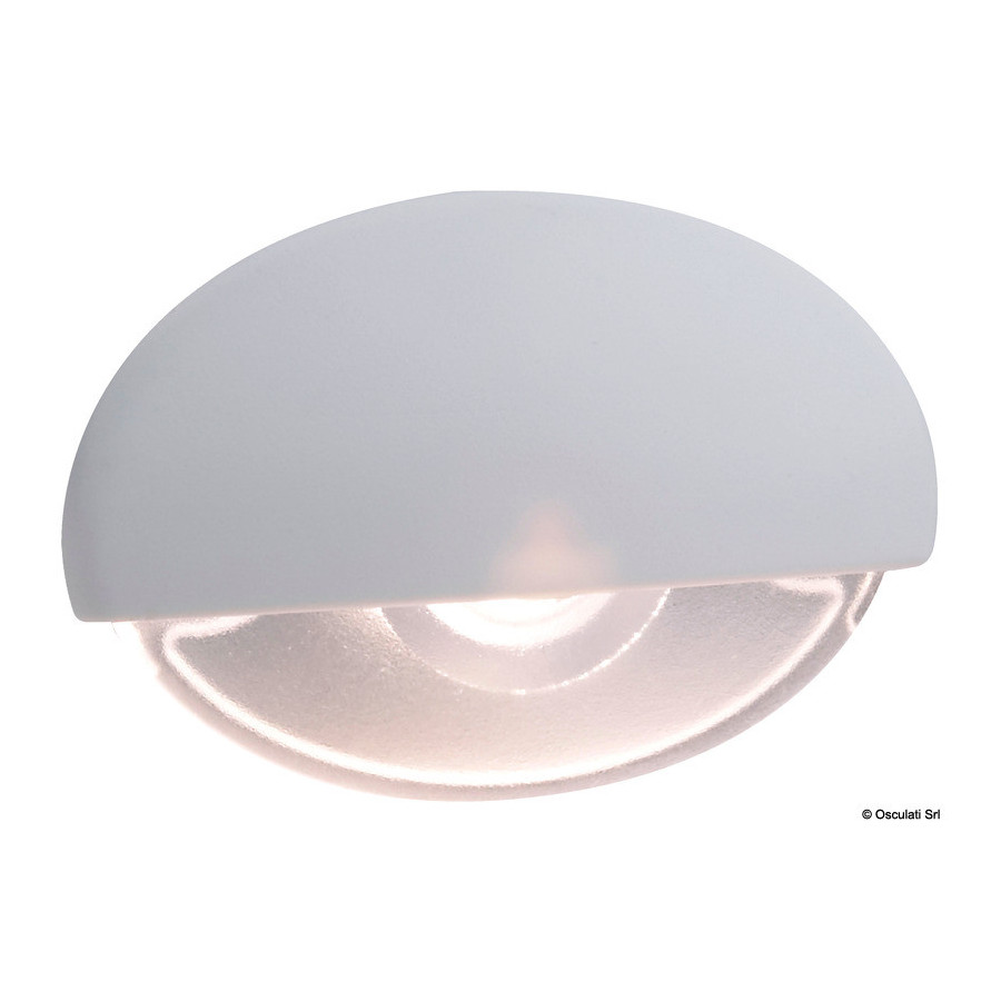 Lumière de courtoisie LED à encastrer BATSYSTEM Steeplight - éclairage en bas Variante ou Accessoires Réduit:Steeplight blanche 