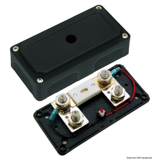 Porte-fusible ANL haute capacité Variante ou Accessoires Réduit:double bloc de connexion *14.100.39*