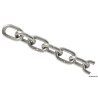 Chaîne en inox AISI 316 à maille liège