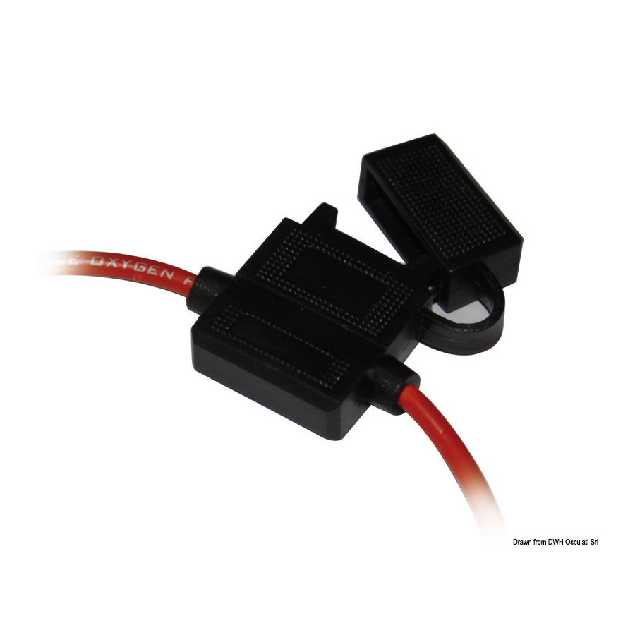 Porte-fusible étanche en PVC 