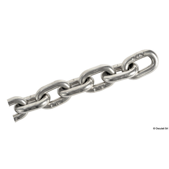 Chaîne calibrée en inox AISI 316 