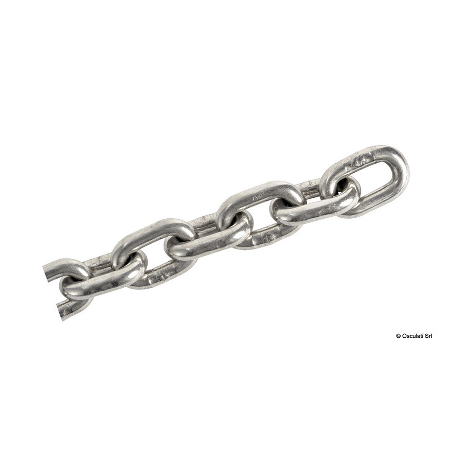 Chaîne calibrée en inox AISI 316 