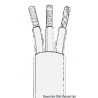 Câble électrique marin en cuivre revêtu en PVC super isolant