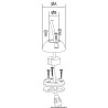 Presse-étoupe vertical SCANSTRUT