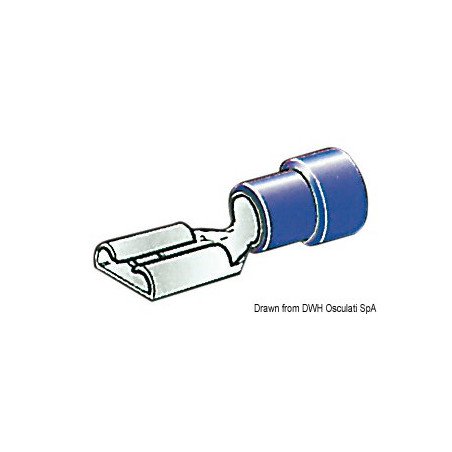 Cosses faston pré-isolées 4,7 mm, 6,3 mm et 9,5 mm