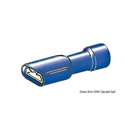 Faston totalement pré-isolé de 4,7 mm et 6,3 mm
