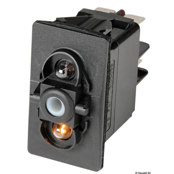 Interrupteur CARLING SWITCH Contura II Variante ou Accessoires Réduit:12 V *14.192.01* Qté : 3