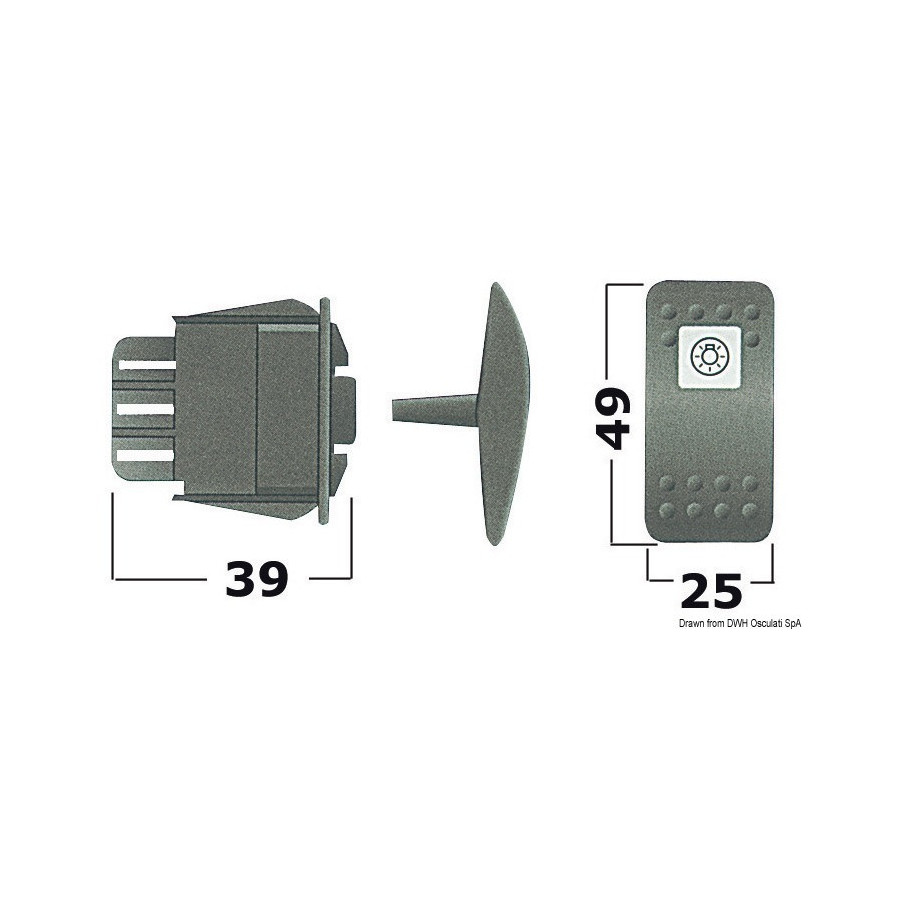 Interrupteur CARLING SWITCH Contura II 